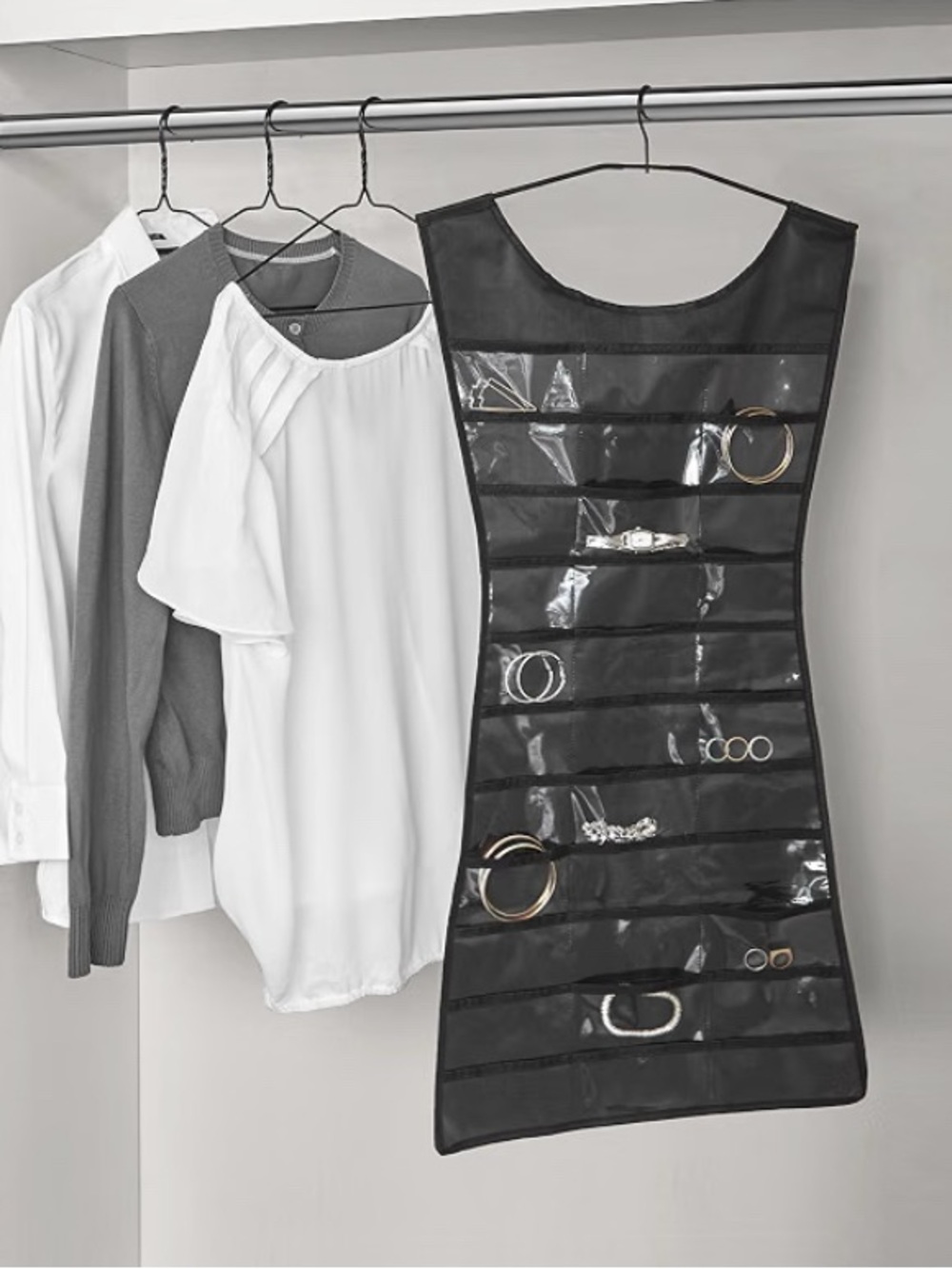 Umbra Little Black Dress Hanging Jewelry Organizer - Picture 4 of 5